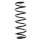 Fahrwerksfeder-Set hinten Schraubenfeder 371mm SPIDAN für FIAT STILO Multi