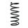 Fahrwerksfeder-Set hinten Schraubenfeder 363mm SPIDAN für VOLVO XC60 I