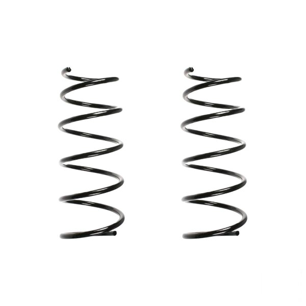 Suspension spring set front coil spring 374mm SPIDAN for RENAULT CLIO I