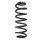 Fahrwerksfeder-Set hinten Schraubenfeder 343mm SPIDAN für VW SHARAN (7N1)