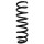 Suspension spring set front coil spring 392mm SPIDAN for BMW 5 Gran