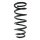 Fahrwerksfeder-Set hinten Schraubenfeder 300mm SPIDAN für NISSAN PRIMERA