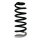Fahrwerksfeder-Set hinten Schraubenfeder 319mm SPIDAN für PEUGEOT 508 SW