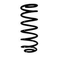 Suspension spring set rear coil spring 327mm SPIDAN for...
