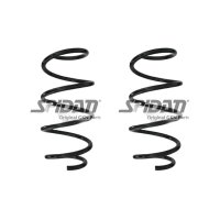 Suspension spring set front coil spring 300mm SPIDAN for...