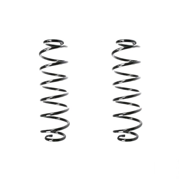 Suspension spring set rear coil spring 348mm SPIDAN for VW GOLF IV