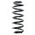 Fahrwerksfeder-Set hinten Schraubenfeder 292mm SPIDAN für AUDI TT (8N3)