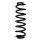 Fahrwerksfeder-Set hinten Schraubenfeder 322mm SPIDAN für CUPRA FORMENTOR (KM7)