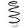 Suspension spring set front coil spring 320mm SPIDAN for ix35 LM