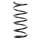 Suspension spring set front coil spring 316mm SPIDAN for DAIHATSU TERIOS J1