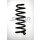 Fahrwerksfeder-Set hinten Schraubenfeder 316mm SPIDAN für PEUGEOT 407 SW