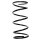 Suspension spring set front coil spring 390mm SPIDAN for SPACE RUNNER