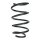 Suspension spring set front coil spring 281mm SPIDAN for MINI MINI R56