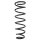 Suspension spring set front coil spring 373mm SPIDAN for MAZDA MX 5 III