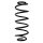 Fahrwerksfeder-Set hinten Schraubenfeder 317mm SPIDAN für FORD PUMA (J2K)