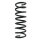 Fahrwerksfeder-Set hinten Schraubenfeder 340mm SPIDAN für FORD FOCUS III