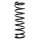 Suspension spring set rear coil spring 419mm SPIDAN for NISSAN TERRANO II