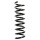 Suspension spring set front coil spring 379mm SPIDAN for MERCEDES E KLASSE W210