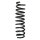 Fahrwerksfeder-Set hinten Schraubenfeder 358mm SPIDAN für ix35 (LM)