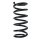 Fahrwerksfeder-Set hinten Schraubenfeder 308mm SPIDAN für CHEVROLET CAPTIVA C100