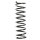 Fahrwerksfeder-Set hinten Schraubenfeder 346mm SPIDAN für FORD FIESTA IV