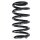Fahrwerksfeder-Set vorne Schraubenfeder 271mm SPIDAN für AUDI A4 B7