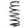 Fahrwerksfeder-Set hinten Schraubenfeder 348mm SPIDAN für LAND ROVER FREELANDER