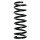 Suspension spring set front coil spring 373mm SPIDAN for VW TRANSPORTER T3