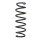 Fahrwerksfeder-Set vorne Schraubenfeder 327mm SPIDAN für DAIHATSU SIRION (M3_)