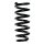 Suspension spring set front coil spring 321mm SPIDAN for PAJERO III