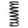 Suspension spring set rear coil spring 430mm SPIDAN for MERCEDES G CLASS W460