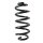 Fahrwerksfeder-Set hinten Schraubenfeder 308mm SPIDAN für RENAULT KADJAR (HA_)