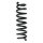 Fahrwerksfeder-Set hinten Schraubenfeder 333mm SPIDAN für BMW 1 (E87)