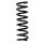 Fahrwerksfeder-Set hinten Schraubenfeder 326mm SPIDAN für MERCEDES C-KLASSE W202