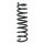 Fahrwerksfeder-Set hinten Schraubenfeder 343mm SPIDAN für i30 (GD)