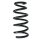 Fahrwerksfeder-Set hinten Schraubenfeder 268mm SPIDAN für HONDA CR-V III