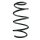 Fahrwerksfeder-Set vorne Schraubenfeder 303mm SPIDAN für OPEL ADAM (M13)