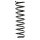 Suspension spring set rear coil spring 351mm SPIDAN for SEAT CORDOBA 6K1