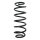 Suspension spring set rear coil spring 325mm SPIDAN for COLT CZC