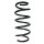 Fahrwerksfeder-Set vorne Schraubenfeder 316mm SPIDAN für FORD B-MAX (JK)