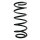Fahrwerksfeder-Set hinten Schraubenfeder 312mm SPIDAN für KIA SOUL I