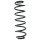 Fahrwerksfeder-Set hinten Schraubenfeder 329mm SPIDAN für SEAT IBIZA IV