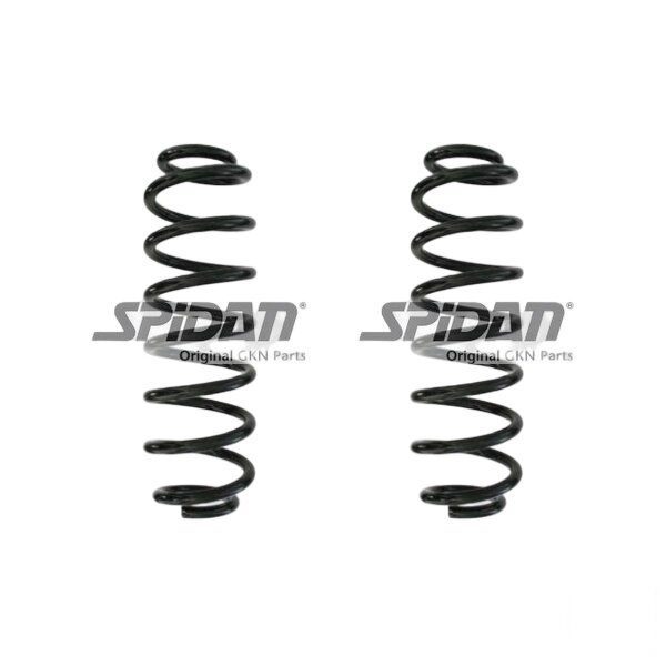 Suspension spring set rear coil spring 347mm SPIDAN for VW TIGUAN AD1