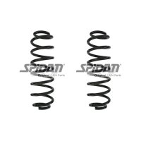 Suspension spring set rear coil spring 347mm SPIDAN for...
