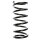 Suspension spring set front coil spring 390mm SPIDAN for FIAT DUCATO