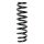 Suspension spring set rear coil spring 349mm SPIDAN for BMW 1 E87