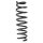 Fahrwerksfeder-Set hinten Schraubenfeder 348mm SPIDAN für ALFA ROMEO 159