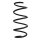 Fahrwerksfeder-Set vorne Schraubenfeder 310mm SPIDAN für SKODA SCALA (NW1)