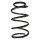 Fahrwerksfedern-Set Spiralfeder vorne Schraubenfeder 378mm SPIDAN 85926
