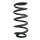 Fahrwerksfeder-Set hinten Schraubenfeder 266mm SPIDAN für MINI MINI COUNTRYMAN